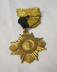 Rare Vintage ~ Sovreign Grand Lodge I.O.O.F. ~ 100th Anniversary 1819-1919 Medal - Picture 1 of 4