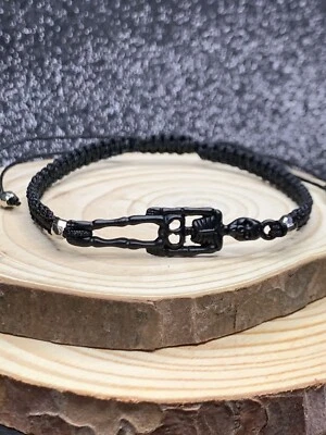 Unisex Dije Aleación Halloween Calavera Demonio Pulsera Trenzada Fuerza Poder Sabiduría Foto 1 de 4