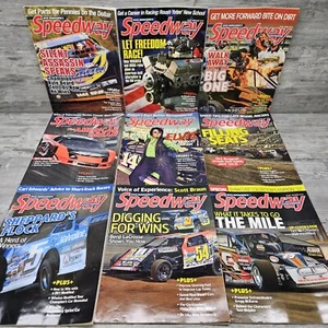 Speedway Illustrated Magazine Lot (9) 2015 Nascar Modified Dirt Racing Mechanics - Picture 1 of 24