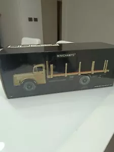 Minichamps Mercedes-Benz L 6600 Stake Truck 1950Scala 1:18 - Foto 1 di 14