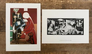 Pablo Picasso El Piano & Guernica Prints, 9"x6", Succession Picasso 2007 - Picture 1 of 8