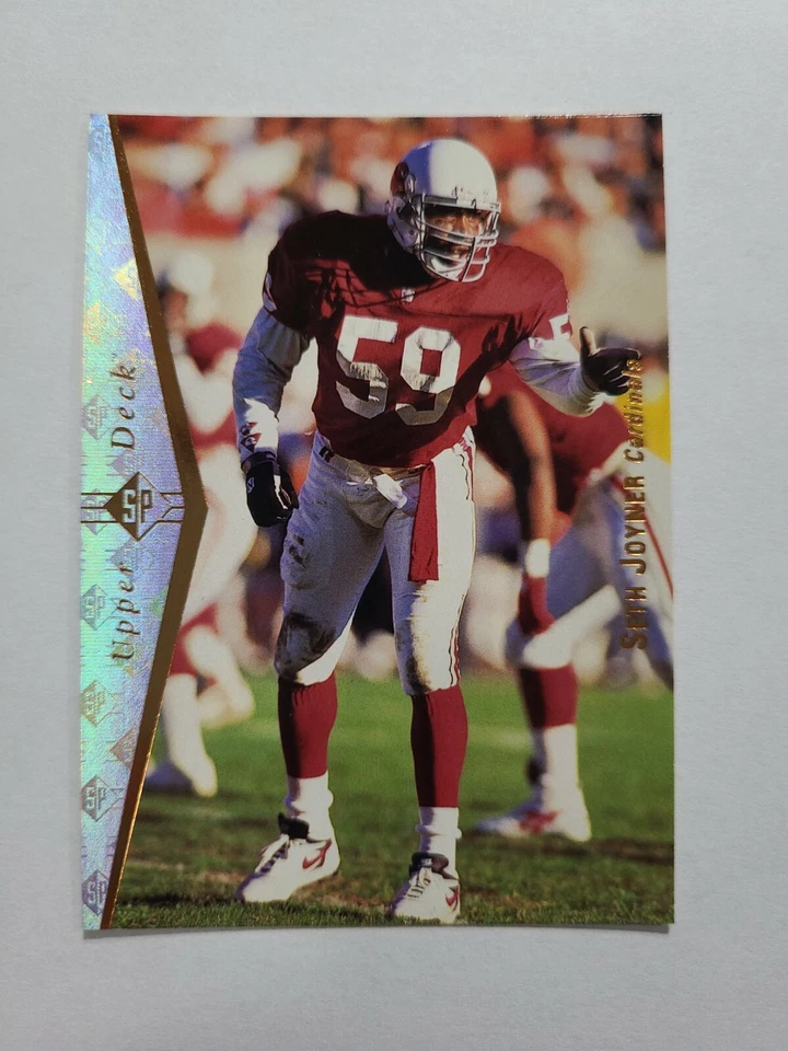 SETH JOYNER 1995 UPPER DECK SP FOOTBALL CARD # 91 E7114 - Image 1 of 1