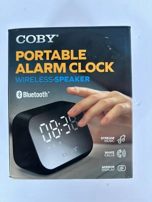 Coby Portable Alarm Clock - Image 1 of 4