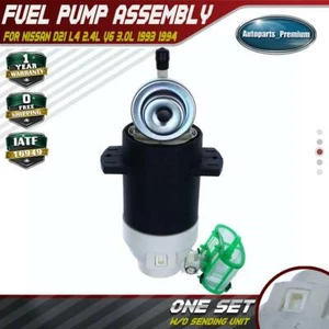 Electric Fuel Pump and Strainer Set for Nissan D21 Pickup 1993 1994 Japan Built - Picture 1 of 8