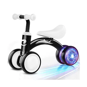 Colorful Lighting Baby Balance Bike Toys for 1 Year Old Boy Gifts, 10-36 Mont... - Picture 1 of 6