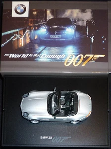 James Bond EDITION BMW Z8 "THE WORLD IS NOT ENOUGH" 1:43 DEALER Die-cast - Picture 1 of 2