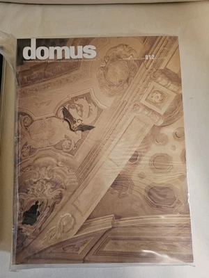 Domus Architecture Magazine Lot 811-814 (1999) Scarpa Soleri Van Berkel Italian - Image 1 of 4