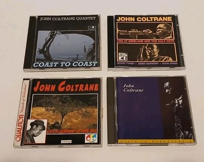 Lot 4x John Coltrane Live CDs Coast Belgium Scandinavia (dbl) Half Note Birdland - Image 1 of 3