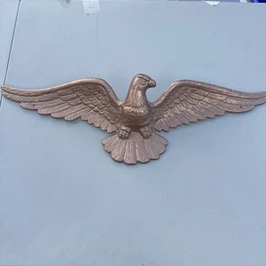 VTG Emig Eagle #331 Cast Metal 27.5” Wall Mounted Plaque Decor USA Garage/Shed - Picture 1 of 9
