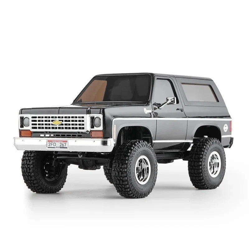 FCX24 FMS 1/24 RC Crawler Chevy K5 Blazer Mini RC Off-Road Vehicle Car with Two- - Image 1 of 4