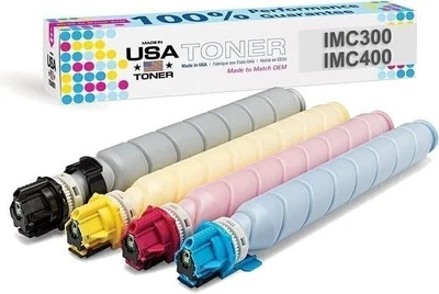 Compatible Ricoh IMC300F, IMC400F, IMC400SRF Toner (CMYK, set of 4) - Image 1 of 4