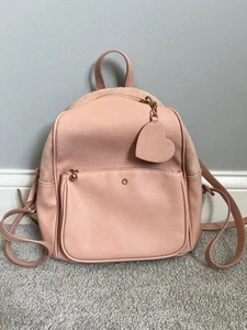 LC Lauren Conrad Kate Backpack Purse Pretty Pink Knapsack Pockets Zipper NwoT - Picture 1 of 17