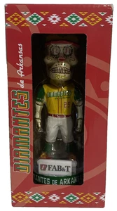 Arkansas Travelers Diamantes Sugar Skull Bobblehead 13.07.25 Promotion 🔥💀 SGA - Bild 1 von 10