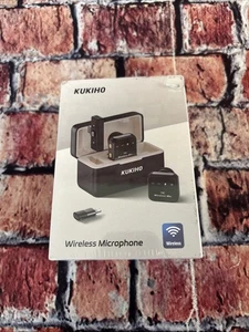 Kukiho Wireless Microphone For iPhone And Type C Port Phones New Sealed - Picture 1 of 5