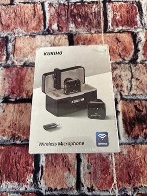 Kukiho Wireless Microphone For iPhone And Type C Port Phones New Sealed - Image 1 of 4