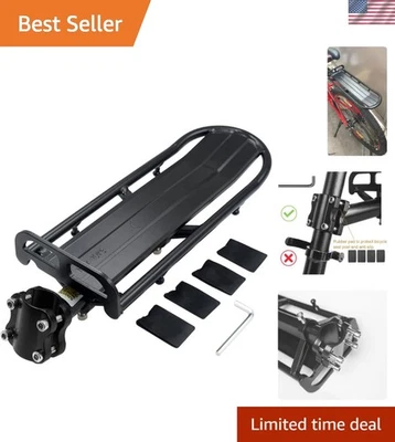 Portabicicletas Ligero y Ajustable con Capacidad 22 Lbs - Viaje con Estilo Foto 1 de 4