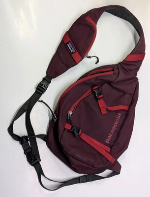 Bolso Bandolera Patagonia Atom 8L - Unisex Carmesí/Vino/Rojo, Y2K Foto 1 de 4
