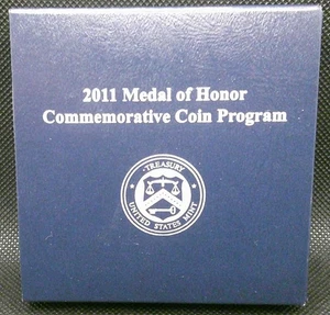 2011-P Medal of Honor Commemorative Proof Silver Coin - Picture 1 of 7