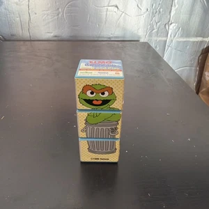 Sesame Street Cube Puzzle Rare Vintage Collectible 1999 Henson - Picture 1 of 4