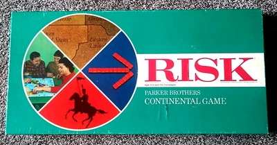 RISK: Continental Game - Parker Brothers, 1968, Complete - Nice/Free Shipping - Image 1 of 2