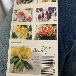US SCOTT 5727 - 5736b BOOKLET OF 20 SNOWY BEAUTY FOREVER STAMPS MNH - Picture 1 of 2