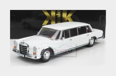 1:18 KK SCALE Mercedes Benz S-Class 600 Lwb Pullman (W100) 1964 White KKDC181133 - Image 1 of 2