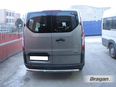 Parachoques Trasero Barra Para ford transit custom 13-17 Van Acero Inoxidable - Imagen 1 de 4