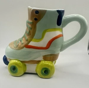 Taza de café retro de cerámica multicolor Room Essentials - Imagen 1 de 5