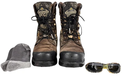 LaCrosse Men 11 Camo Hunting Boots + FREE Dickies Socks & Polarized Sunglasses - Image 1 of 4