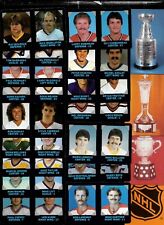 1985-86 7-ELEVEN 85-86 7-11 NHL HOCKEY CREDIT CARD 1-25 SEE LIST