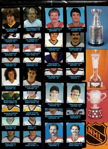1985-86 7-ELEVEN 85-86 7-11 NHL HOCKEY CREDIT CARD 1-25 SEE LIST - Picture 1 of 51