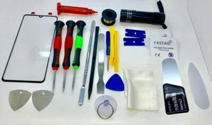 Displayglas Reparatur Teile und Werkzeuge Set für Huawei P30 Pro, Kleber, Taschenlampe - Bild 1 von 1