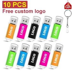 Lot de 10 clé USB - 64Go - Logo Personnalisable - NEUF - Photo 1/3