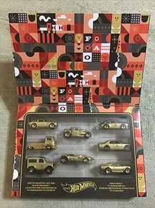 2022 Hot Wheels FAO SCHWARZ 160th Anniversary Gold 1/64 Druckguss 8er Set - Bild 1 von 14