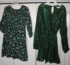 Small 6-7.  Girls dresses/rompers.  Lot of 6. FREE SHIPPING! - Picture 1 of 8