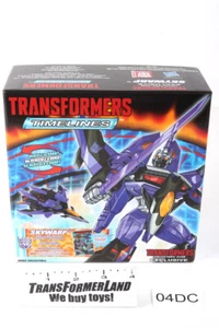 Skywarp TFCC Club con scatola BotCon TFSS Subscription Transformers - Foto 1 di 3