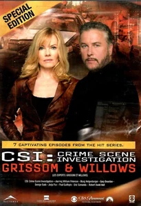 CSI: Crime Scene Investigation: Grissom & Willows - 7 Episodes - Used 2Disc DVD - Picture 1 of 2