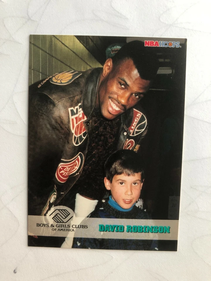 1993 DAVID ROBINSON SkyBox  # 291 a  Basketball Card. Made in USA - Image 1 of 4