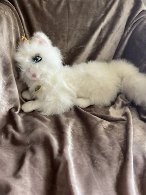 Barbie Interactive Serafina Cat Stuffed Plush Works Sound Movement Rare 2004 - Image 1 of 4