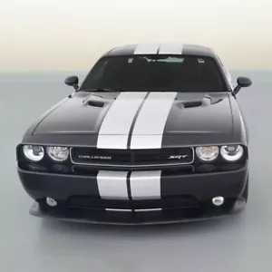 10" VINYL RALLY STRIPES RACING STRIPE + BONUS For DODGE CHALLENGER - Foto 1 di 7