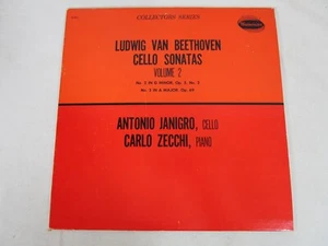 Rare WESTMINSTER W-9011 BEETHOVEN Janigro Cello Zecchi Piano Sonatas VG+ - Imagen 1 de 6