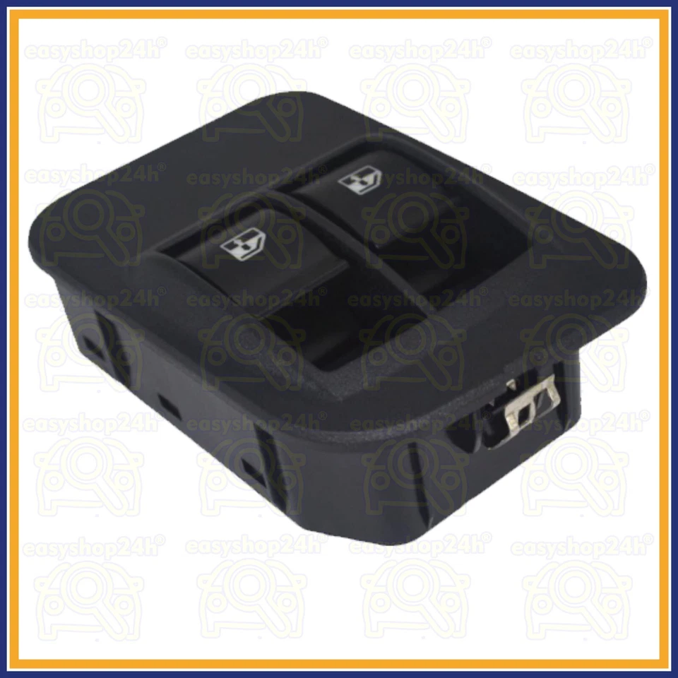 EASYSHOP24H® PULSANTIERA ALZACRISTALLI PER FIORINO NEMO BIPPER INTERRUTTORE VETRI ELETTRICI