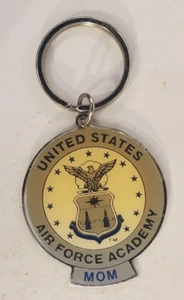 Vintage  U S Air Force Academy Colorado Springs Keychain Keyring Mom - Picture 1 of 4