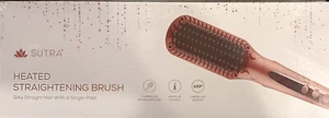 SUTRA HEATED STRAIGHTENING BRUSH  MODEL 40HB-M67 DIGITAL LED DISPLAY autoshutoff - Picture 1 of 2