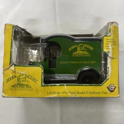 John Deere Vintage 1912 Ford Model T Delivery Van Grearbox Toys 1:24 (L5) - Image 1 of 4