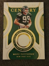 2021 Panini National Treasures Century Materials Gold /49 Mark Gastineau #CM-MG