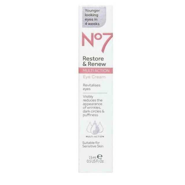 No7 Restore & Renew Multi-Action Eye Cream 0.5fl.oz
