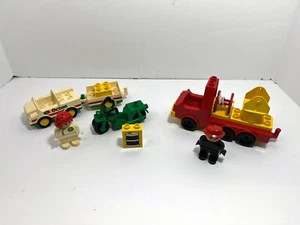 LEGO Duplo Vintage Konvolut: Motorradtransporter 2621 (1994) + Feuer EN 2637 (1987) - Bild 1 von 6