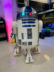 Star Wars R2D2 - 3D Printed - 43" Tall - Comes As Shown! Wheels, Lights, Sounds - Picture 1 of 13