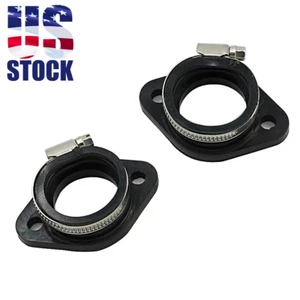 US 34mm 35mm Intake Manifolds Carb Boot Carburetor for Yamaha YFZ350 Banshee 350 - Picture 1 of 8